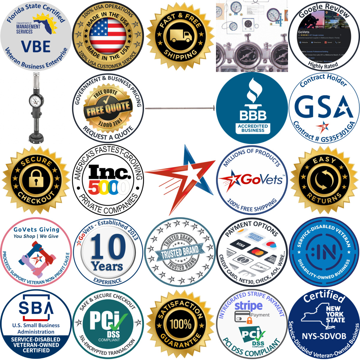 A selection of Specialty Micrometers products on GoVets