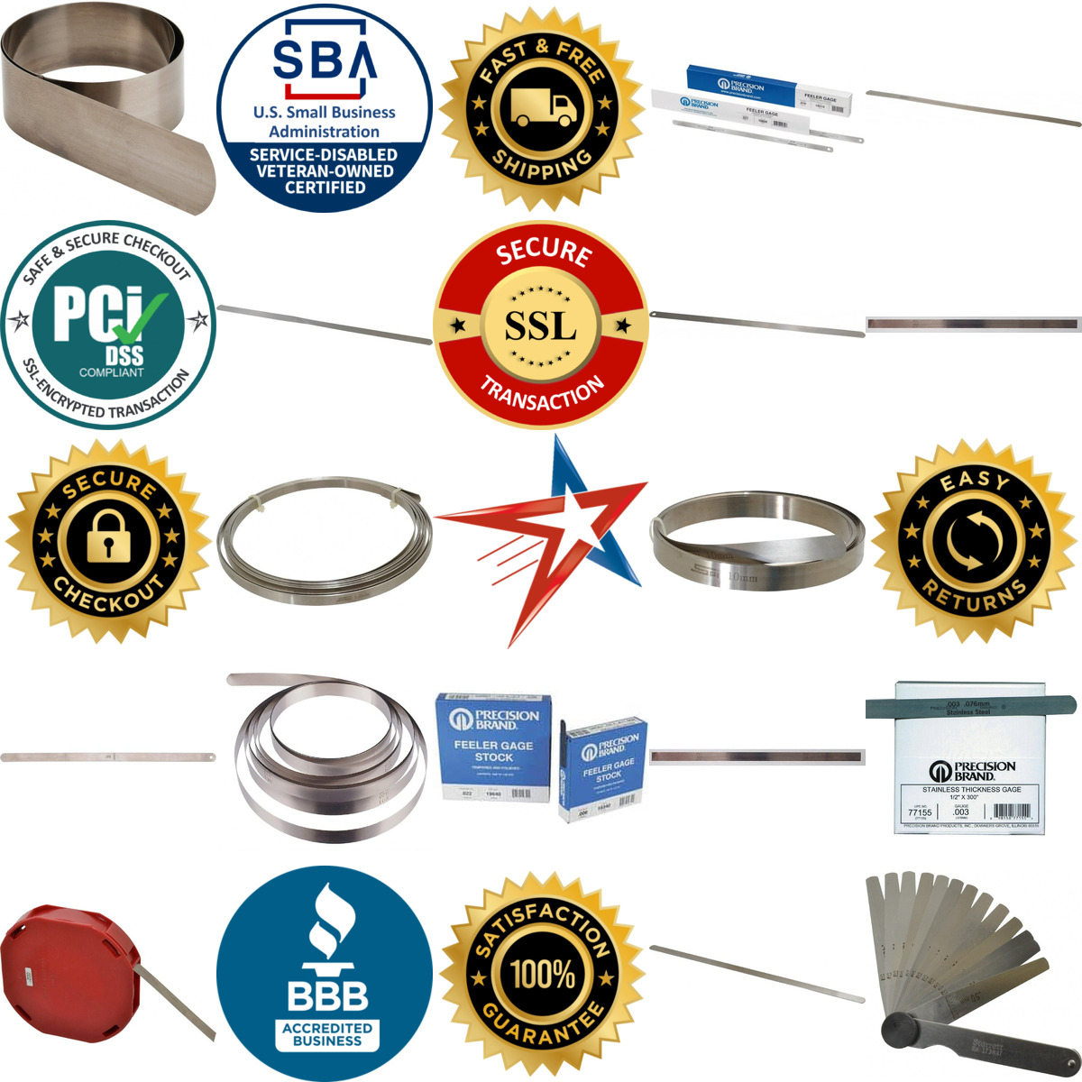 A selection of Feeler Gages and Accessories products on GoVets