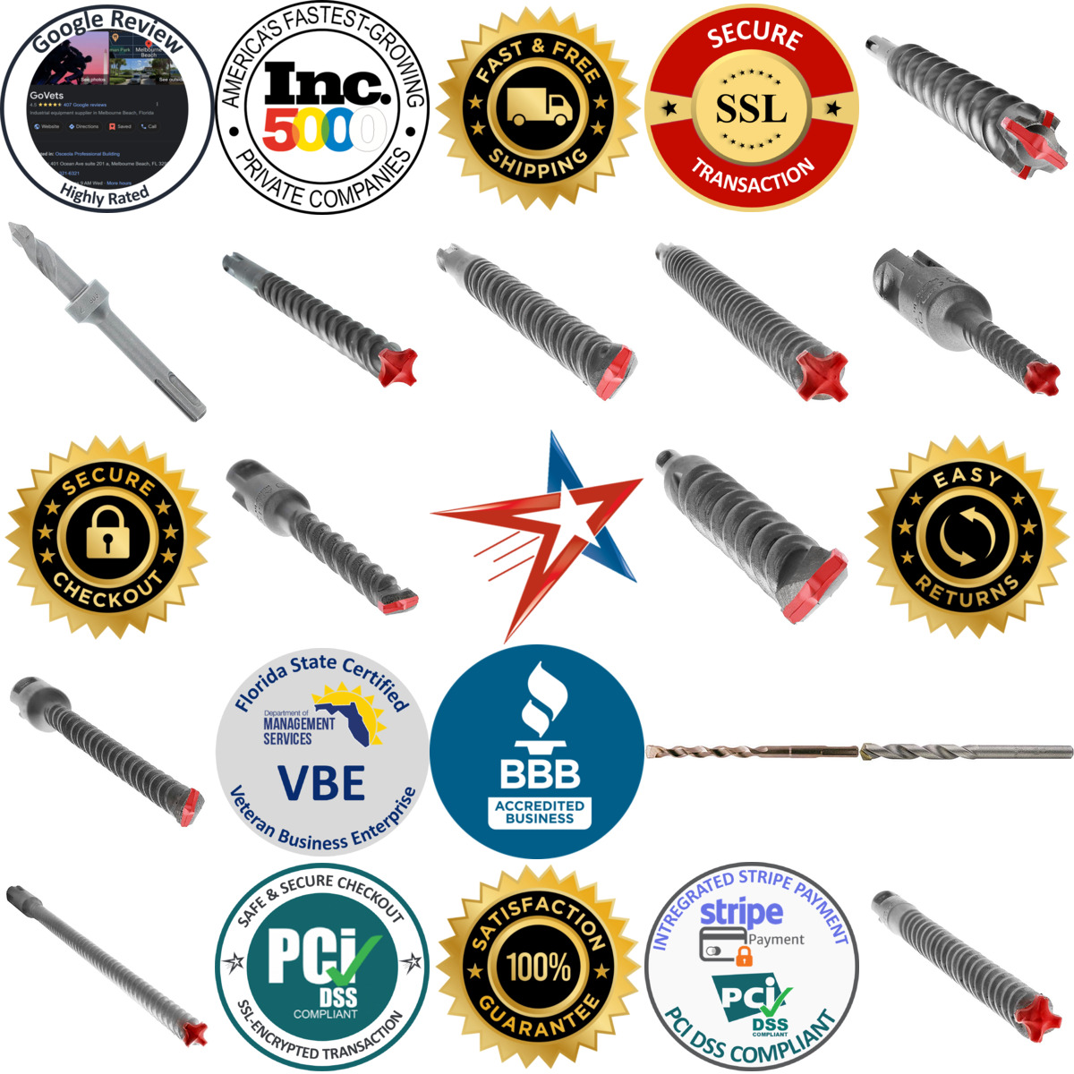 A selection of Hammer Drill Bits products on GoVets