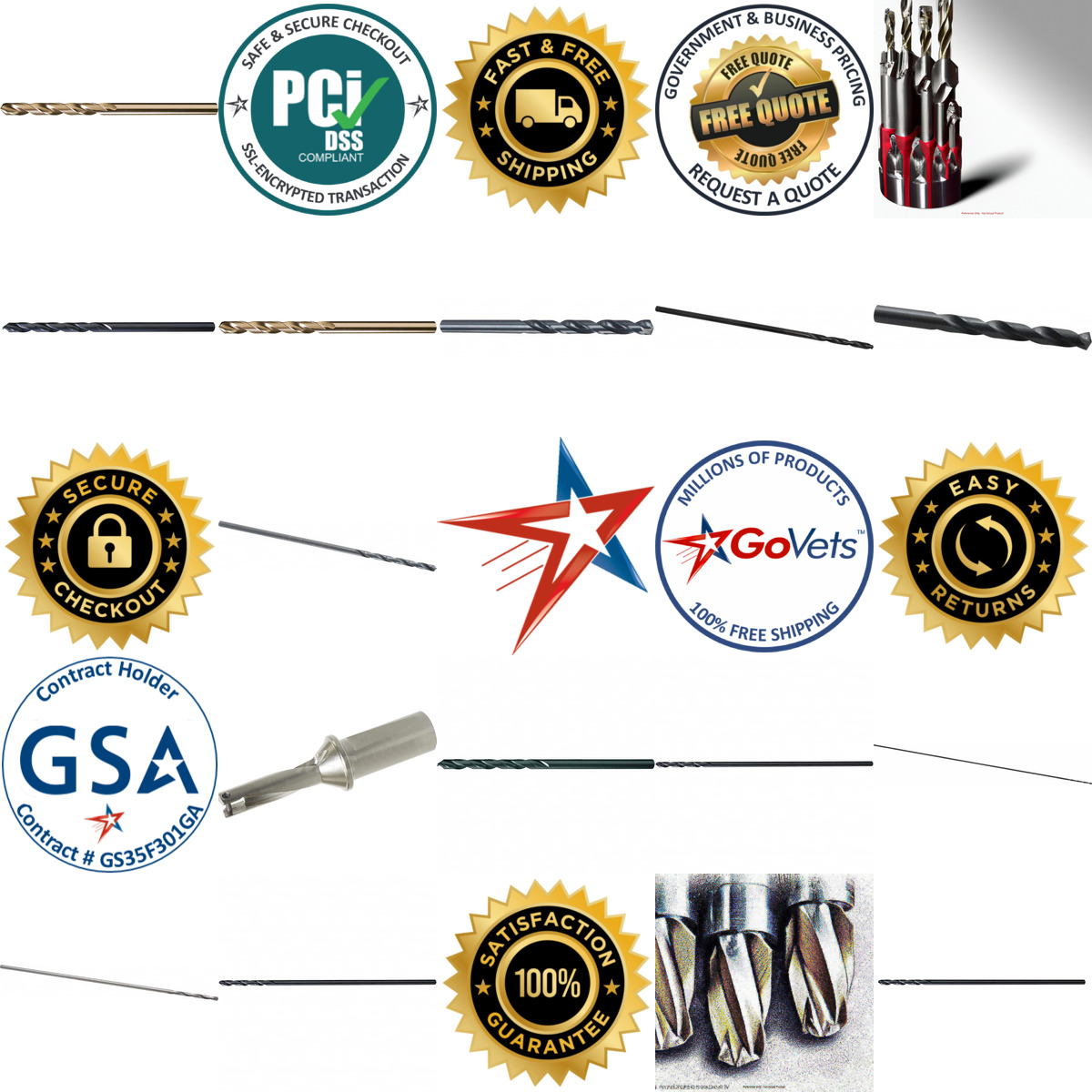 A selection of Aircraft Extension Drill Bits products on GoVets