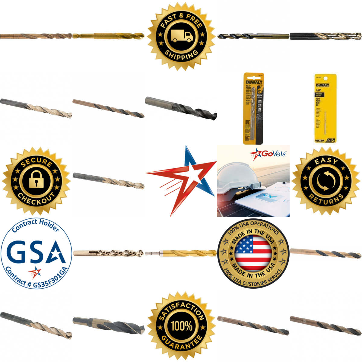 A selection of Maintenance Drill Bits products on GoVets