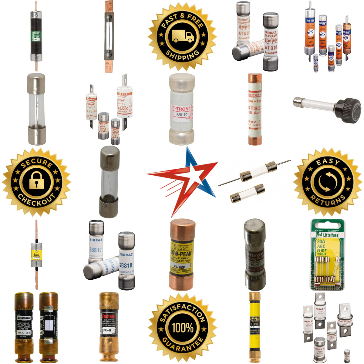 A selection of Fuses products on GoVets