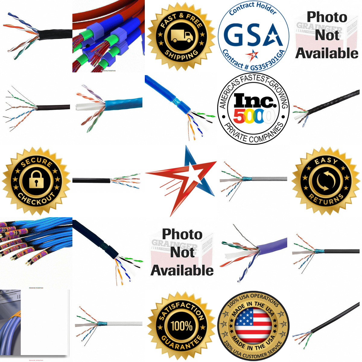 A selection of Data Lan Cables products on GoVets