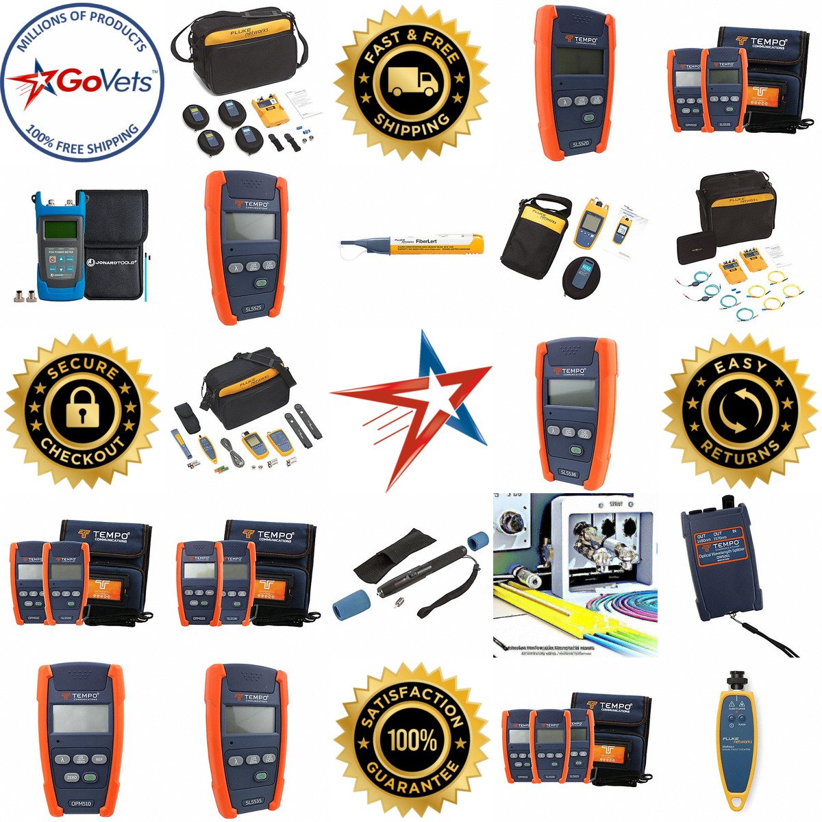 A selection of Fiber Optic Cable Testing Instruments products on GoVets