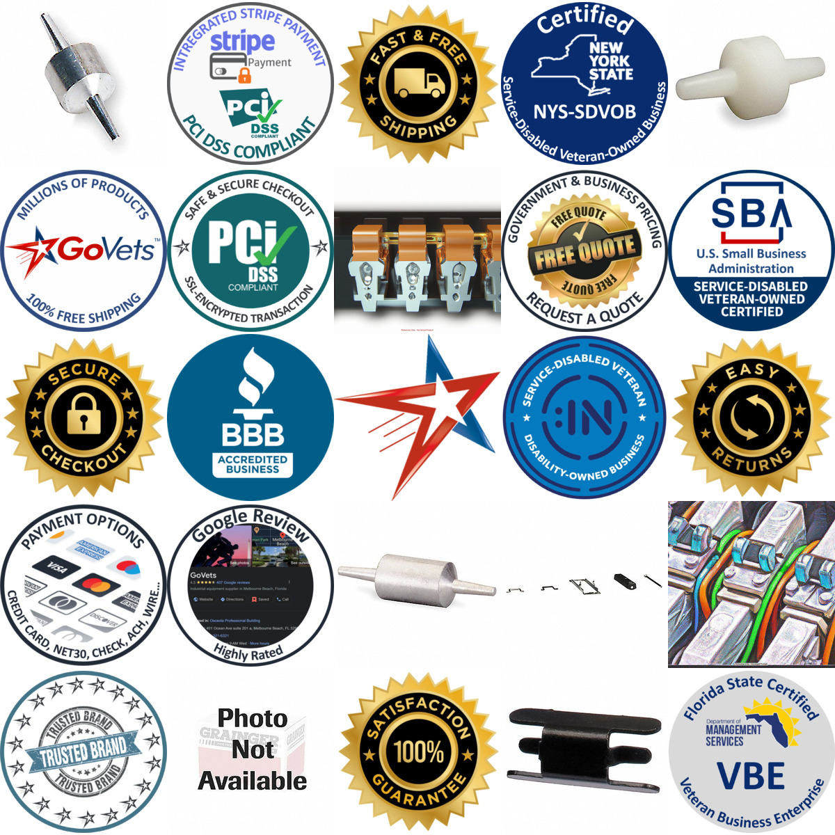 A selection of Circuit Breaker Handle Ties products on GoVets