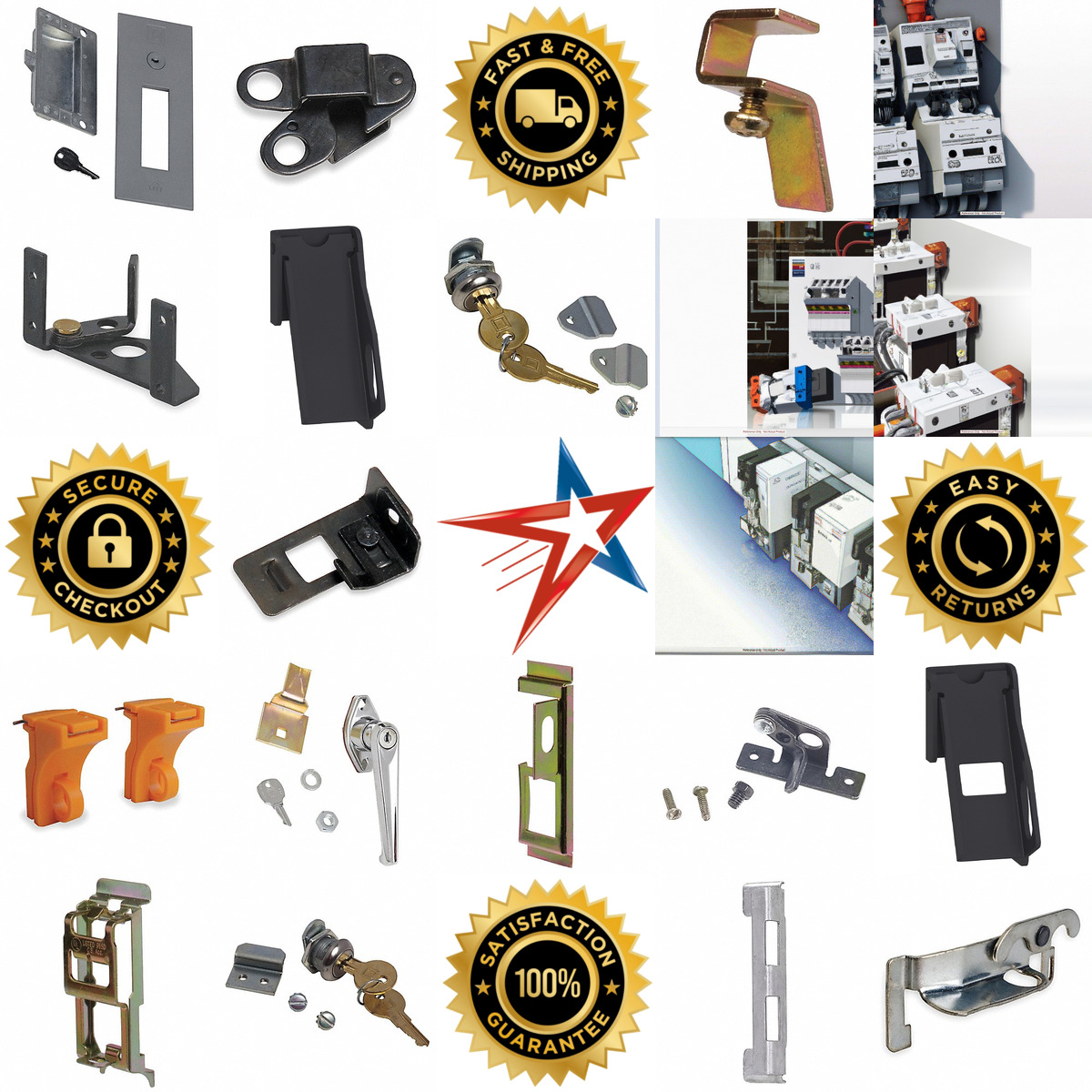 A selection of Circuit Breaker and Panelboard Locking Devices products on GoVets