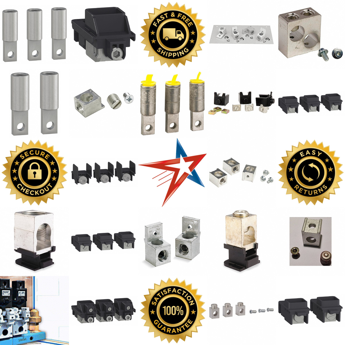 A selection of Circuit Breaker and Panelboard Lugs products on GoVets