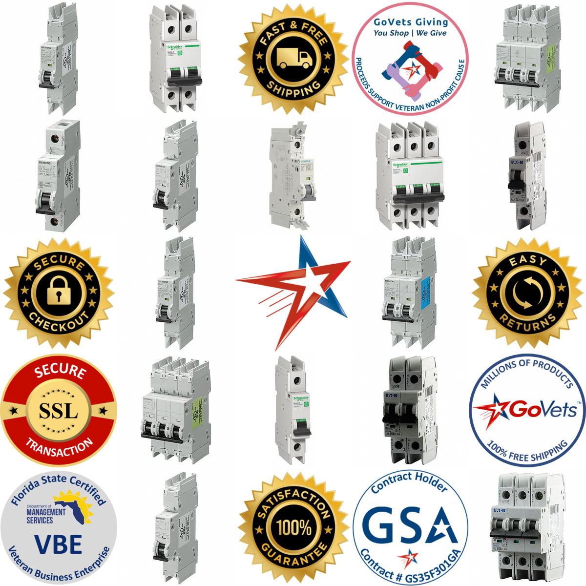 A selection of Iec Miniature Circuit Breakers products on GoVets