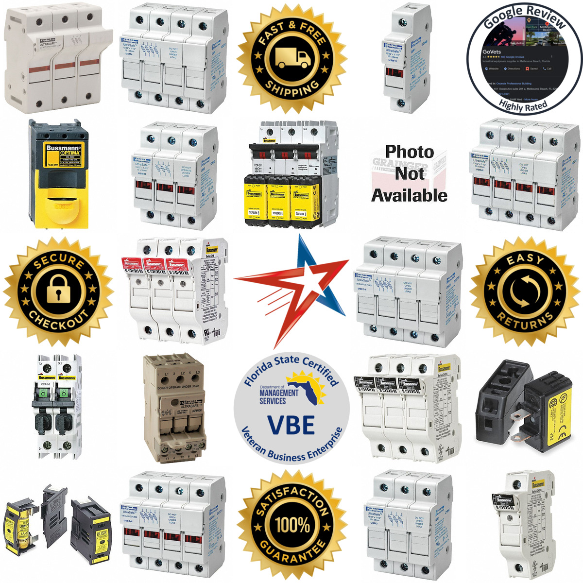 A selection of Finger Safe Fuse Blocks products on GoVets