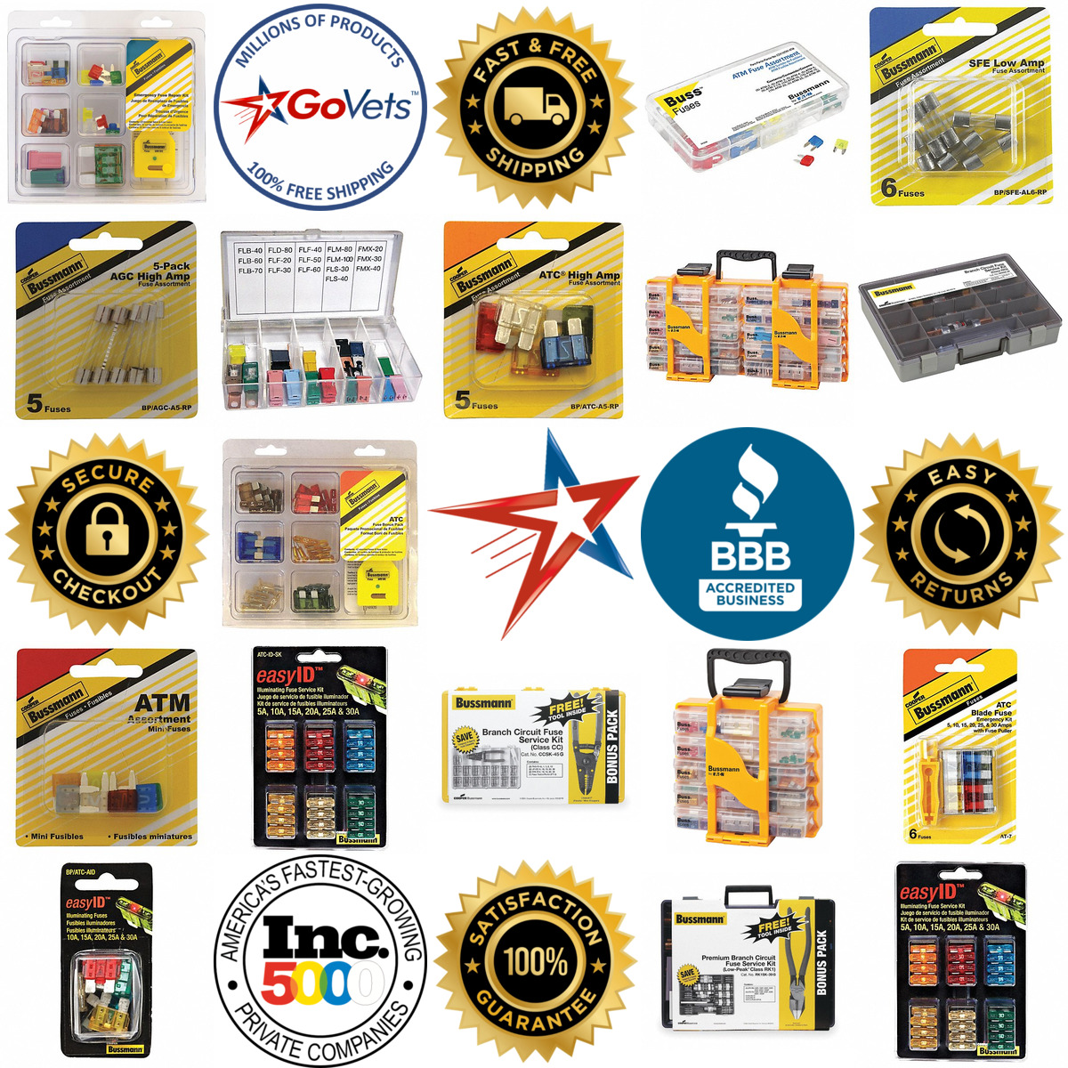 A selection of Fuse Kits products on GoVets