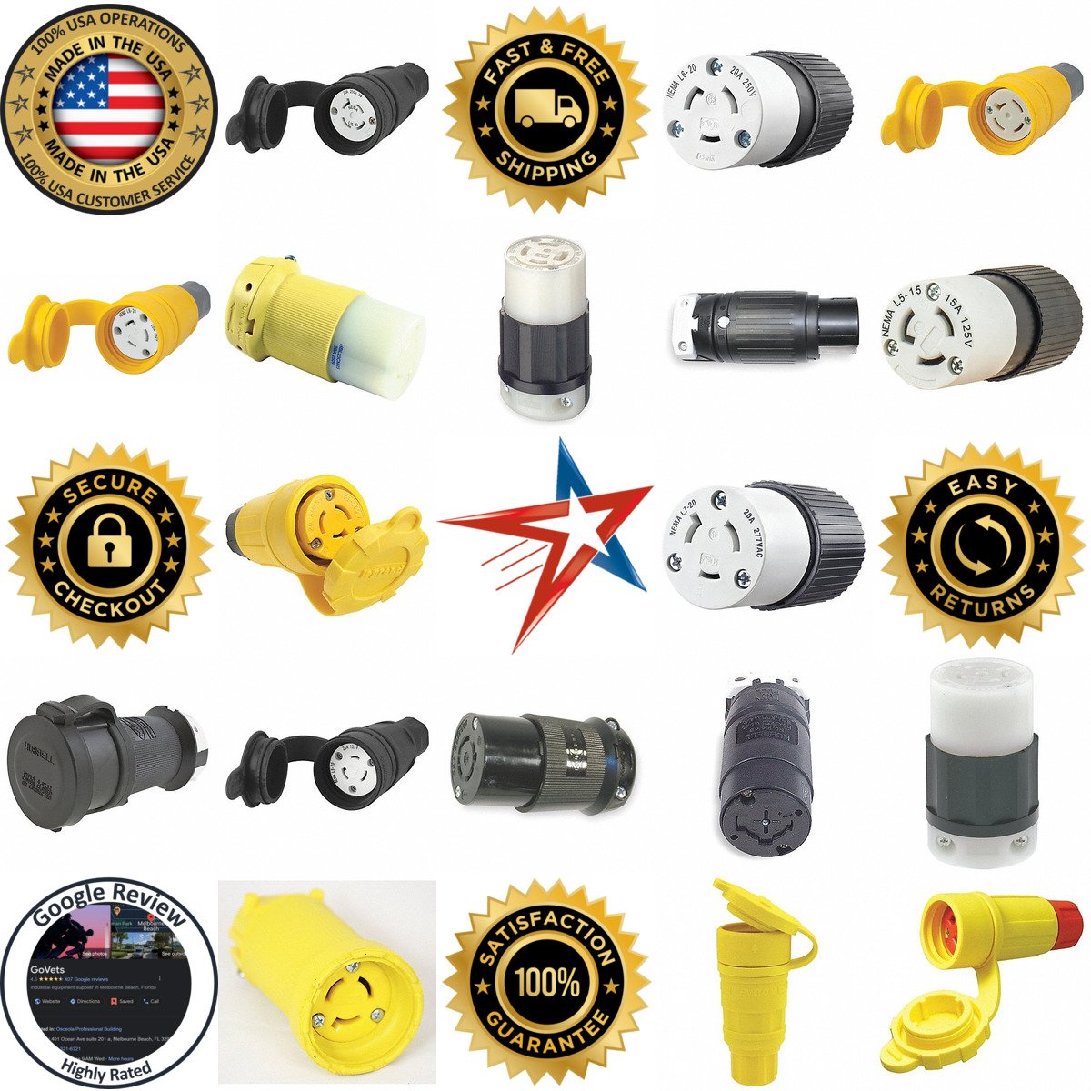 A selection of Locking Connectors products on GoVets