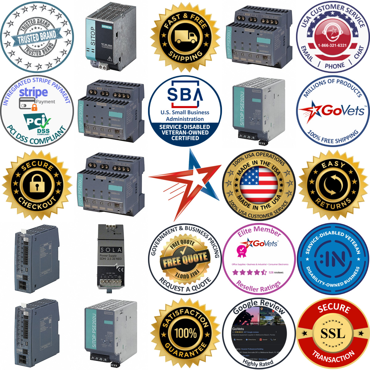 A selection of dc Power Supply Accessories products on GoVets