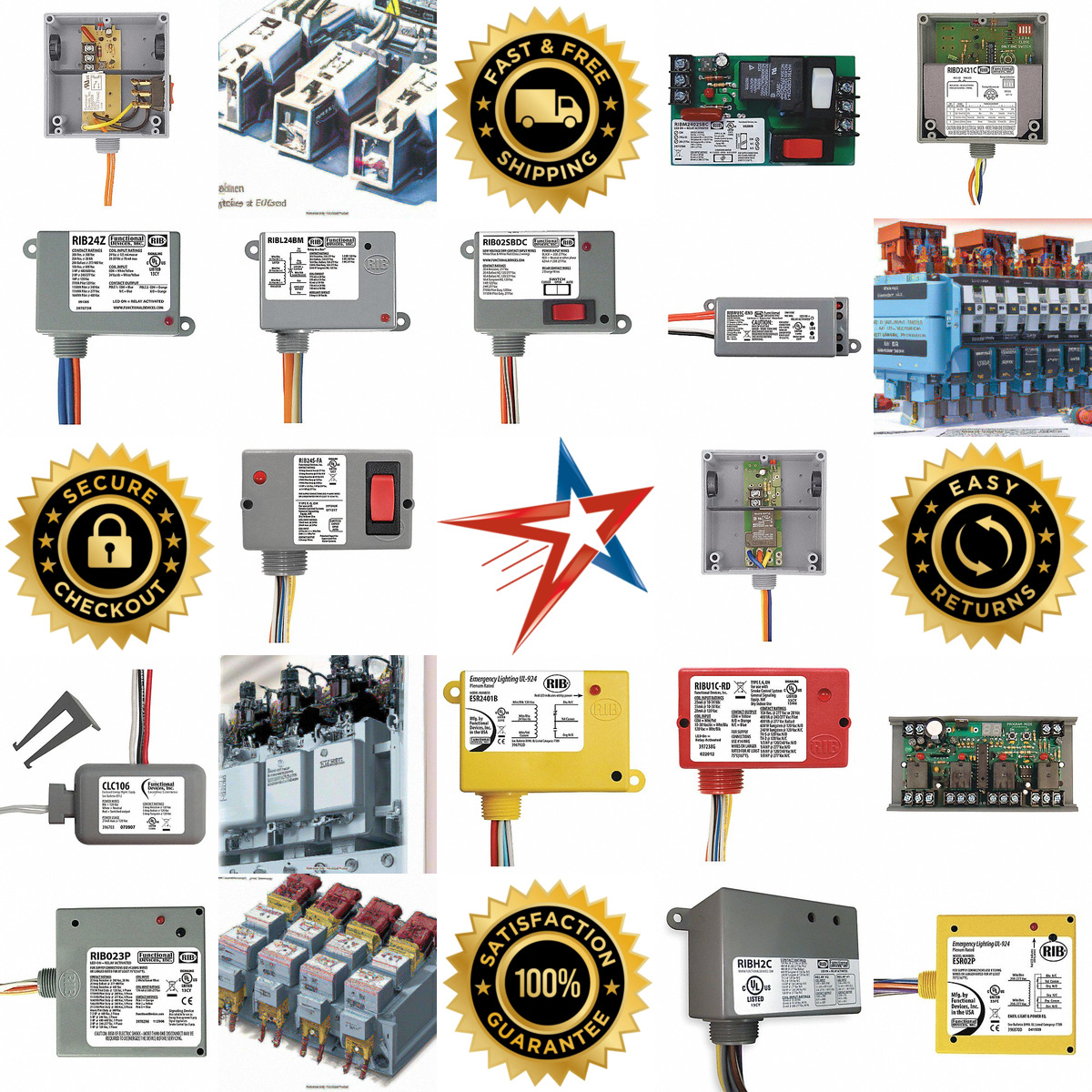 A selection of Prewired Relays products on GoVets