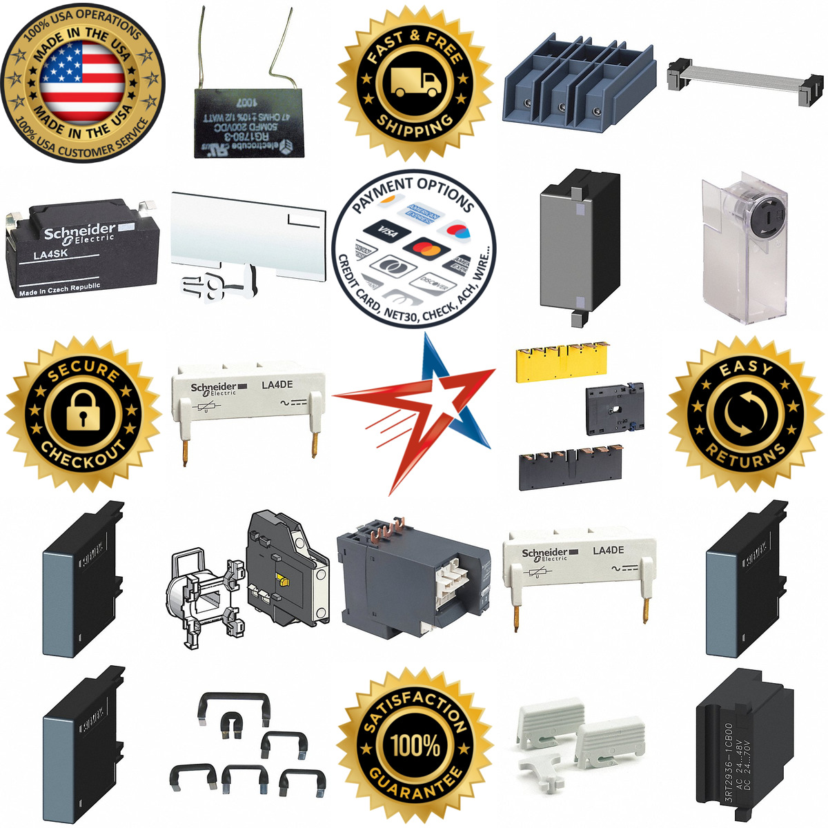 A selection of Contactor Accessories products on GoVets