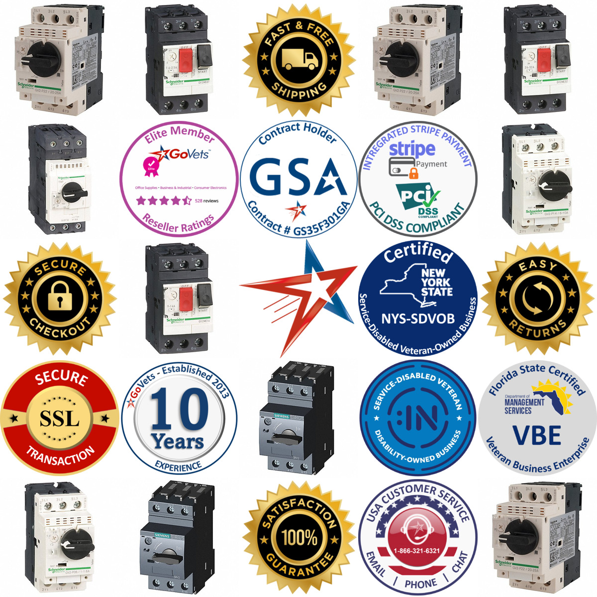 A selection of Iec Manual Motor Starters products on GoVets