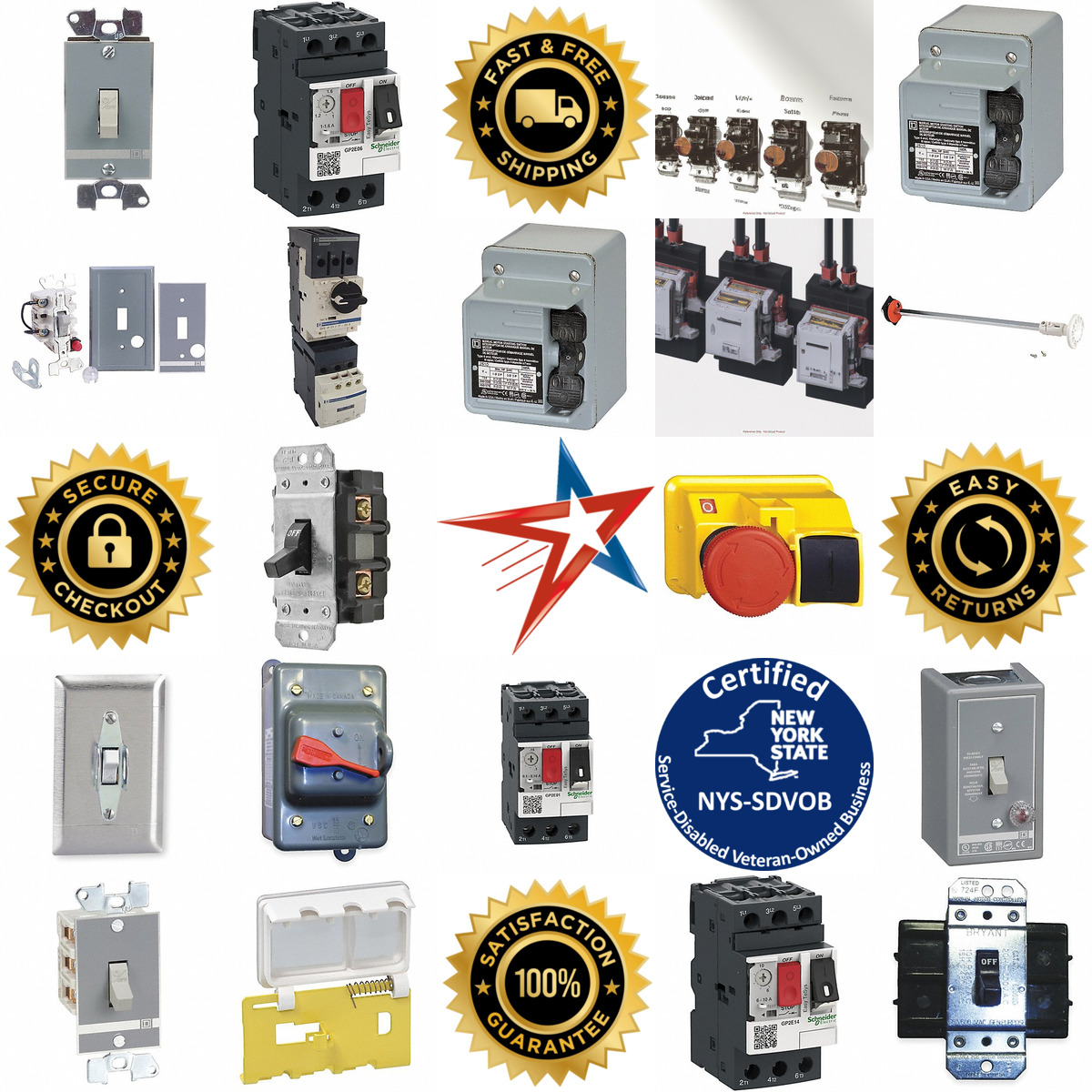 A selection of Manual Motor Switches products on GoVets