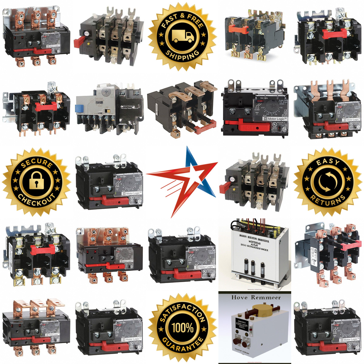 A selection of Nema Overload Relays products on GoVets