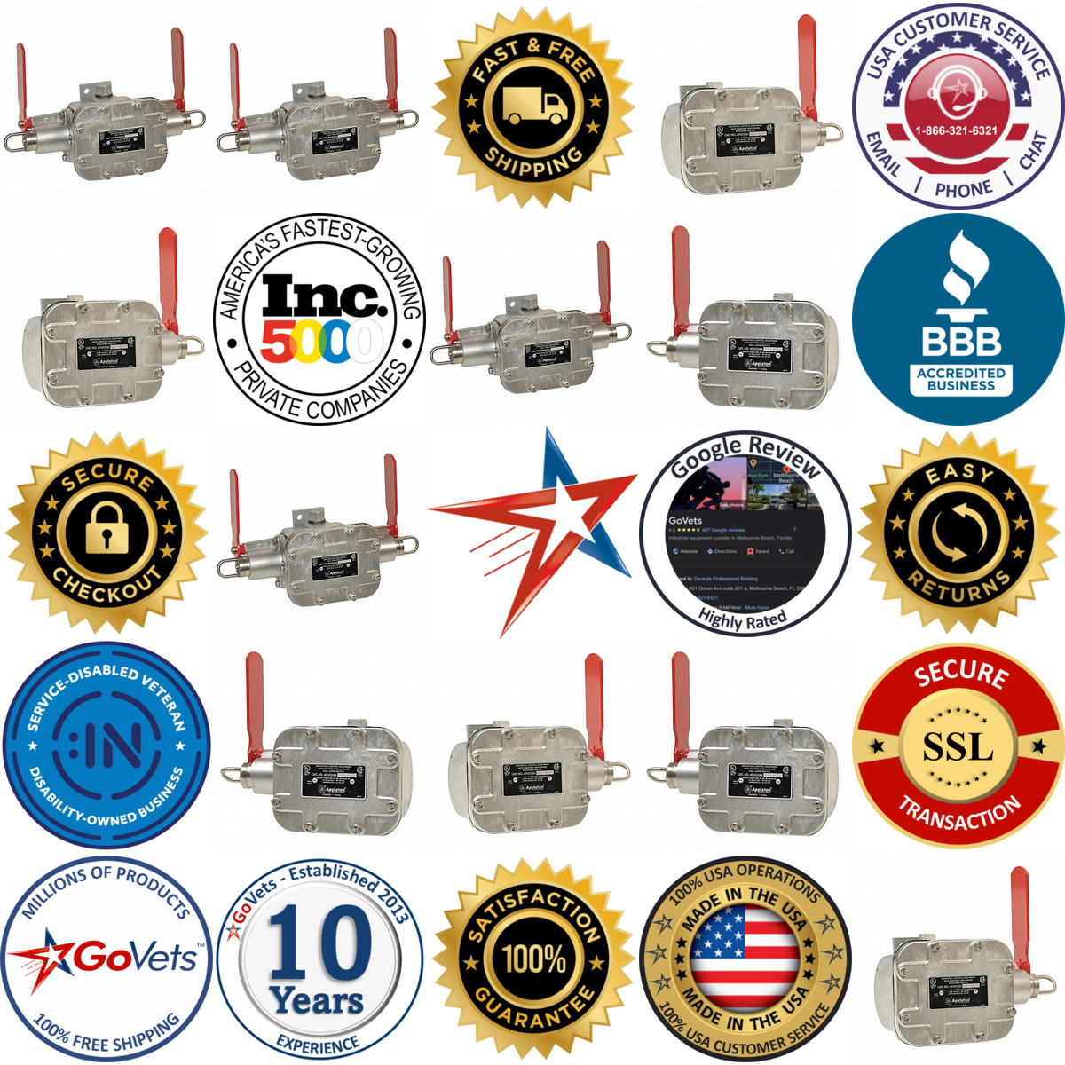 A selection of Hazardous Location Cable Pull Switches products on GoVets