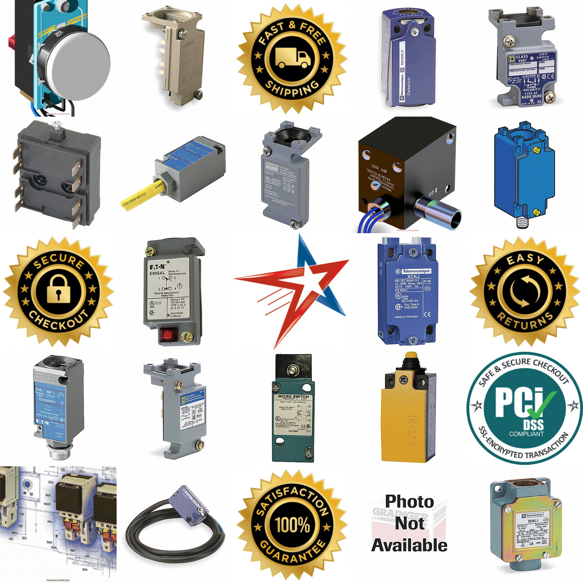 A selection of Limit Switch Body and Contacts products on GoVets