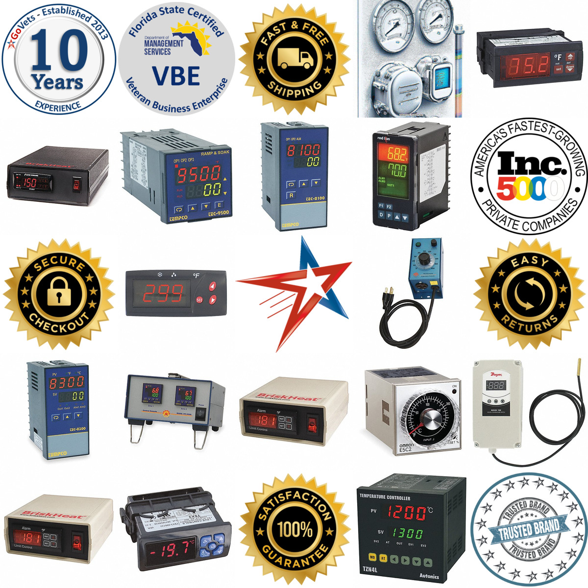 A selection of Temperature Controllers products on GoVets