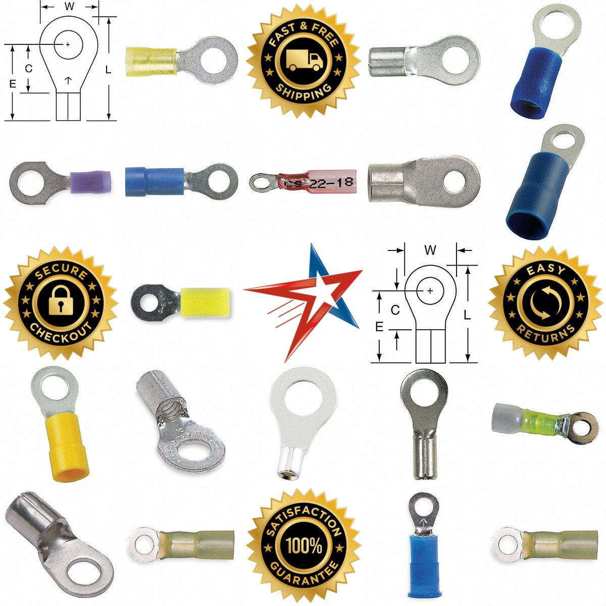 A selection of Ring Terminals products on GoVets