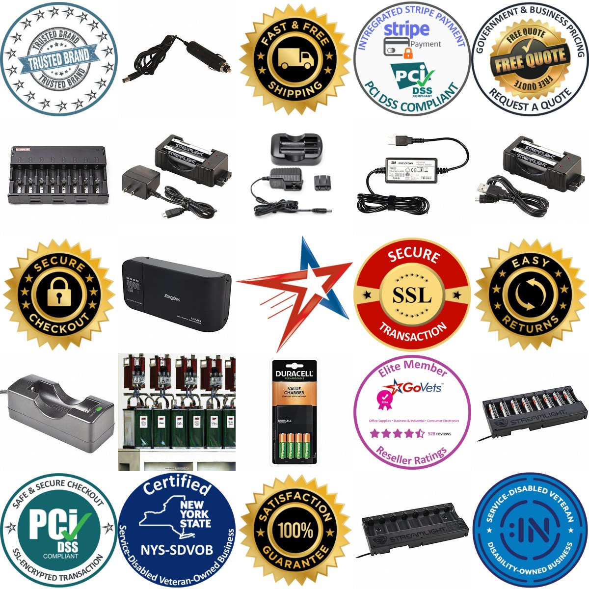 A selection of Battery Chargers products on GoVets