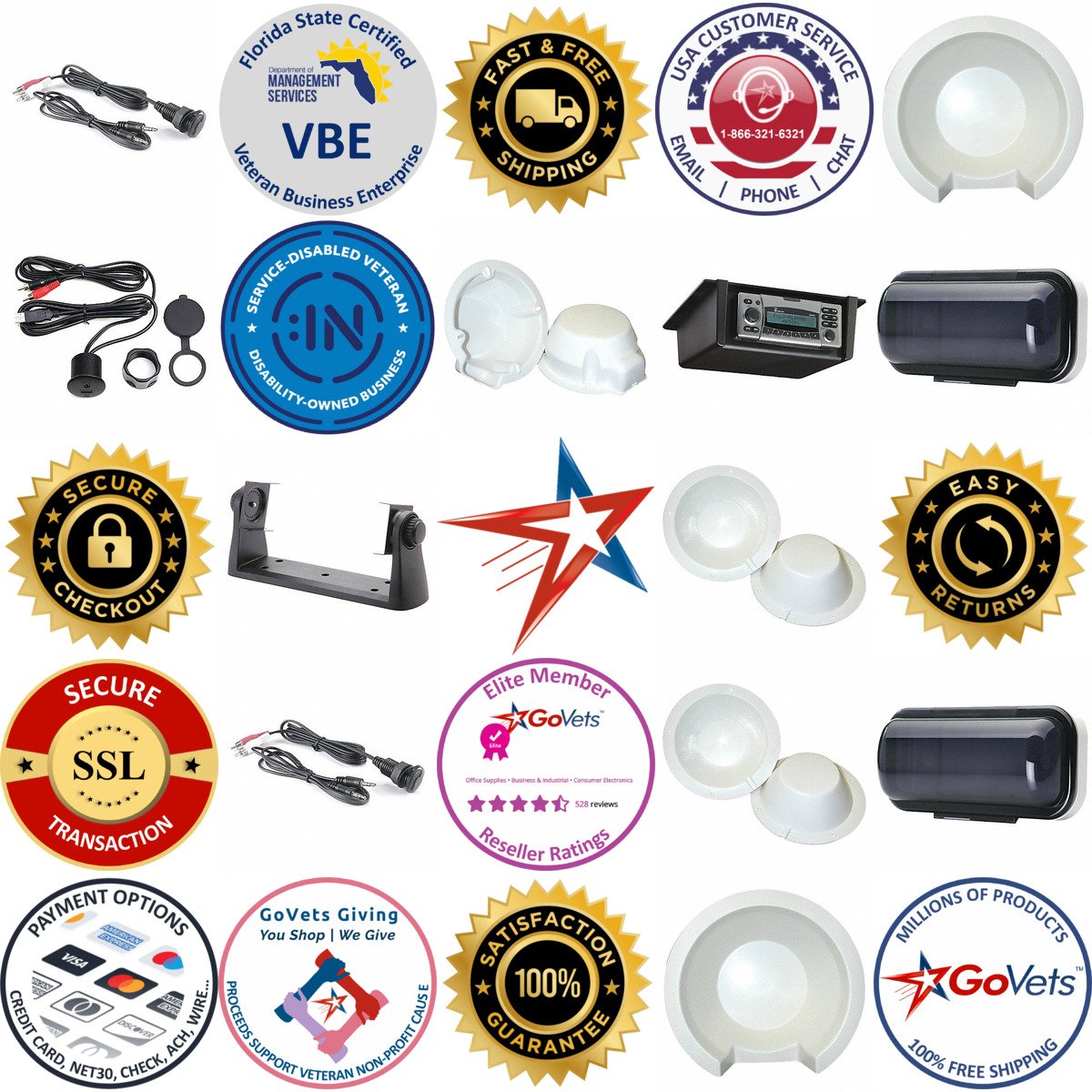 A selection of Marine Stereo Accessories products on GoVets