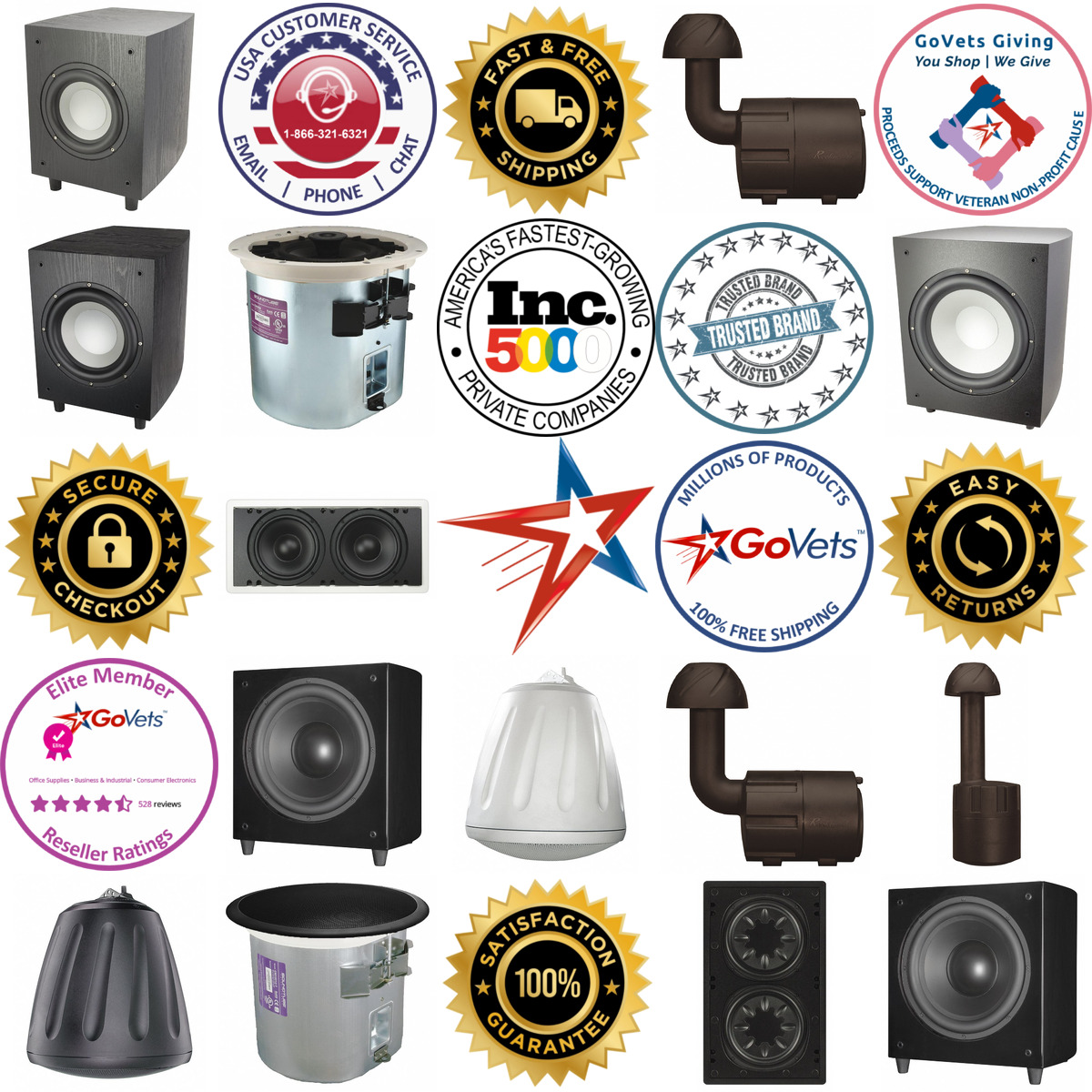 A selection of Subwoofers products on GoVets