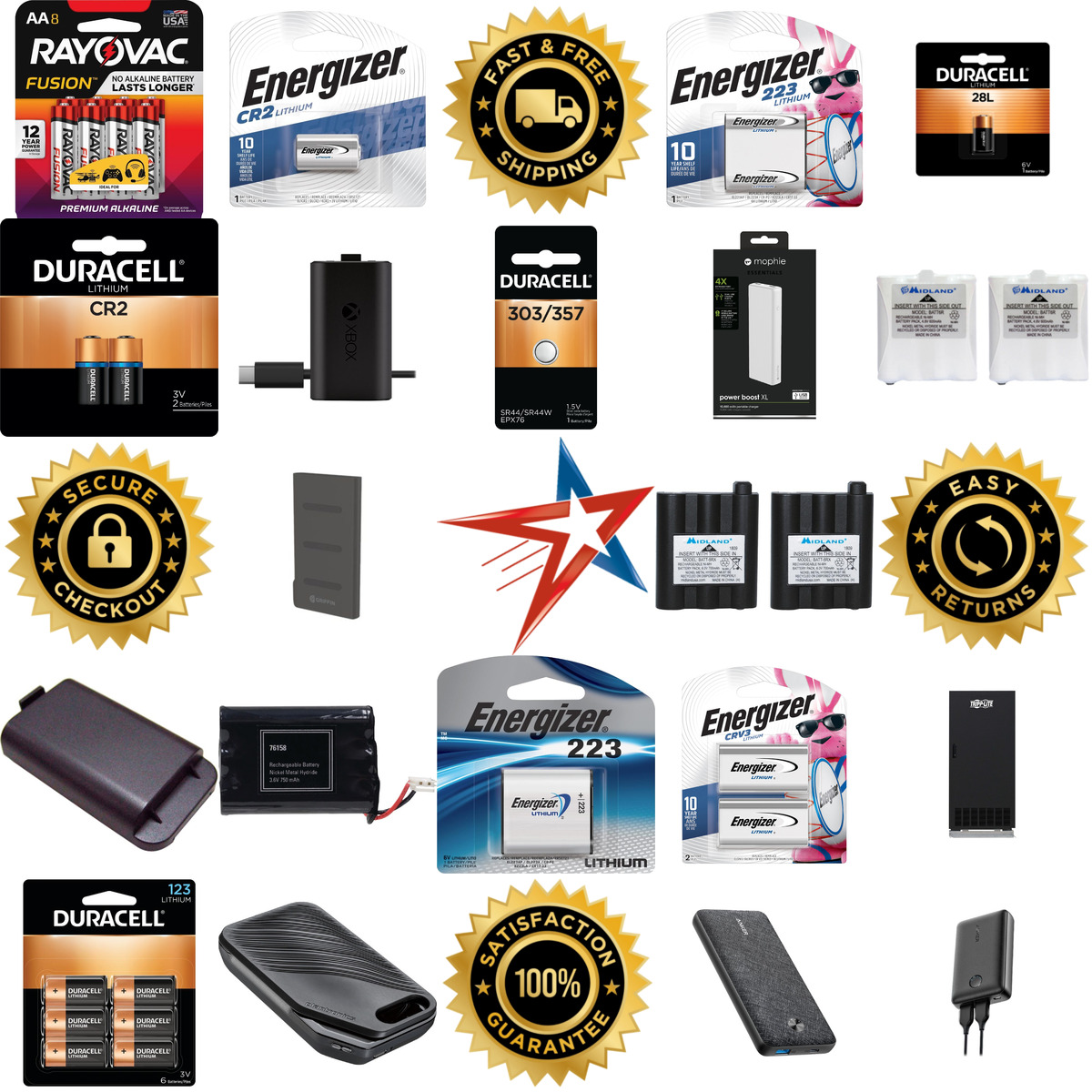 A selection of av Batteries products on GoVets