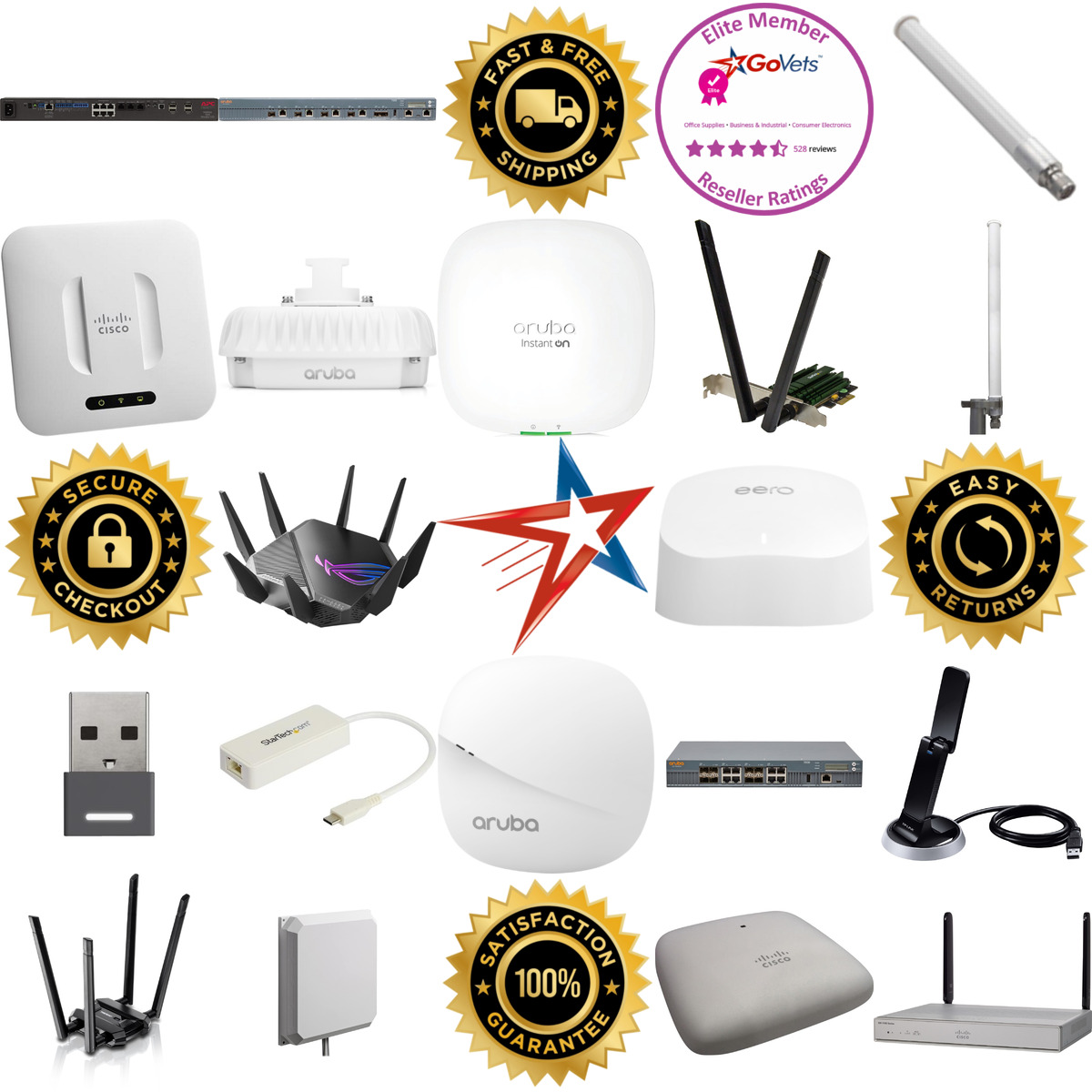 A selection of Wireless Networking products on GoVets