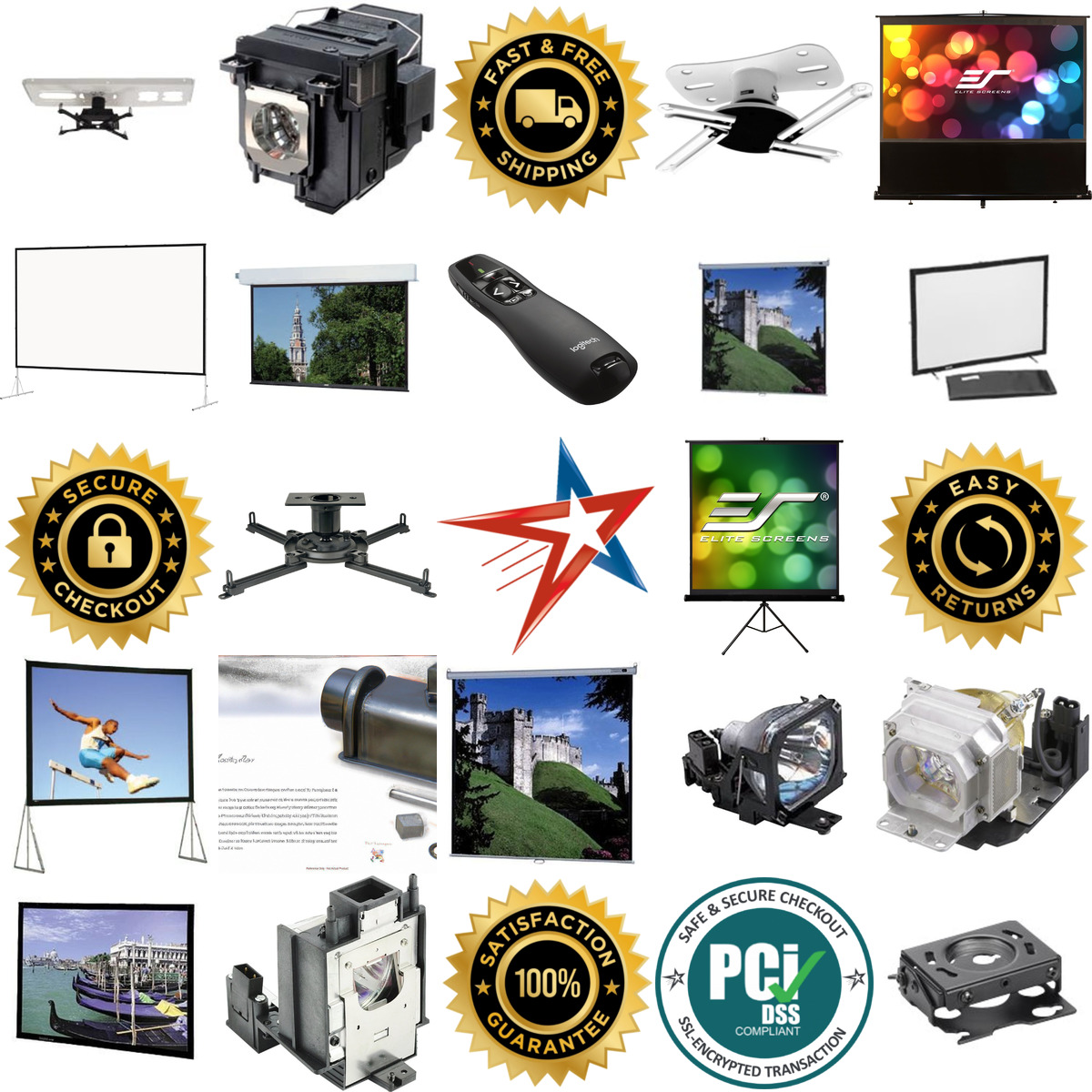 A selection of Projector Accessories products on GoVets