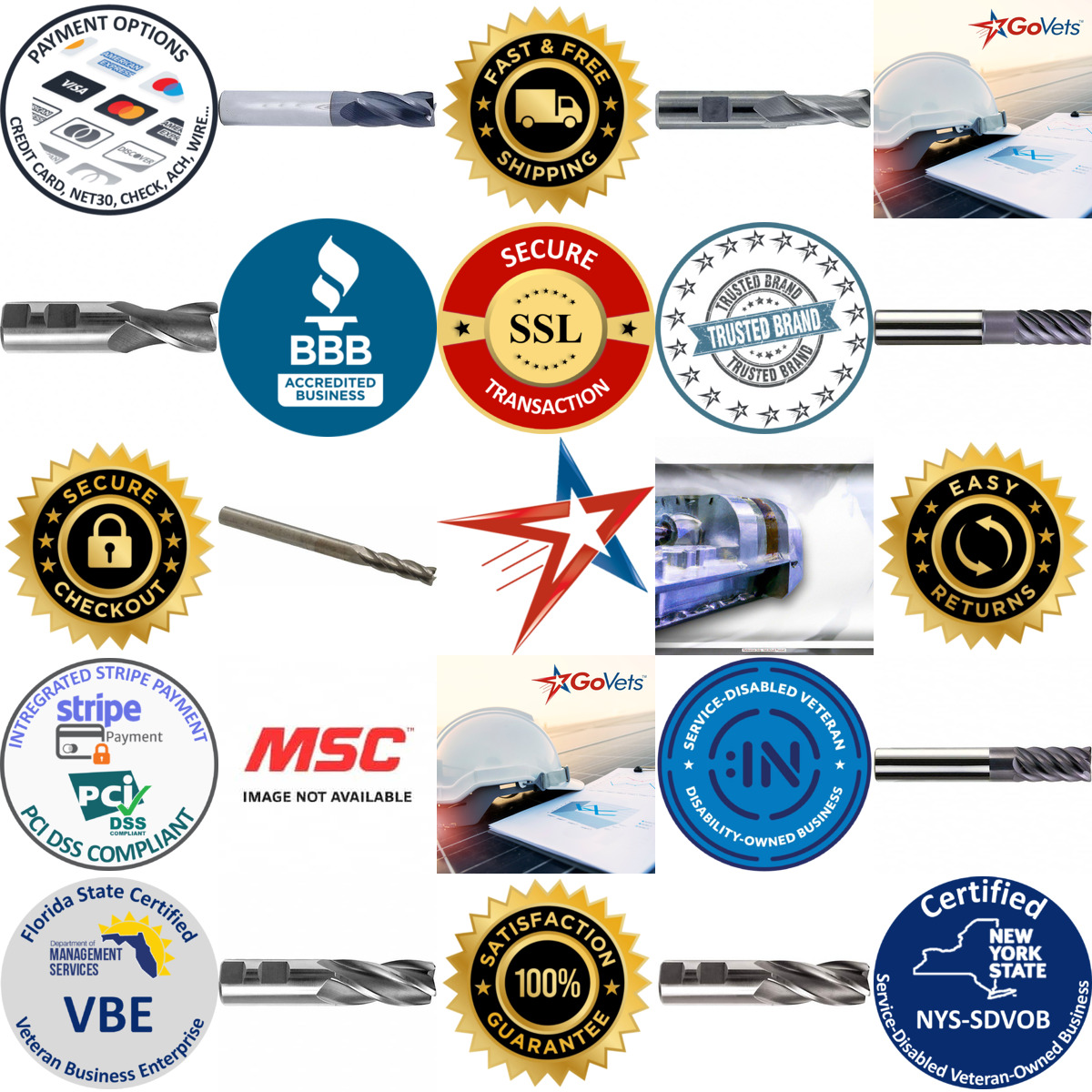 A selection of Melin Tool products on GoVets