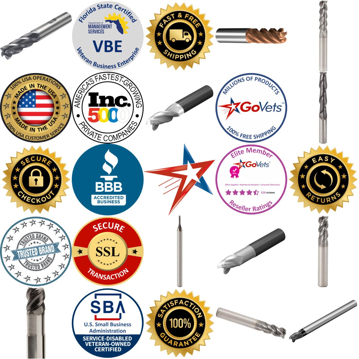 A selection of Replaceable Drill Tips products on GoVets