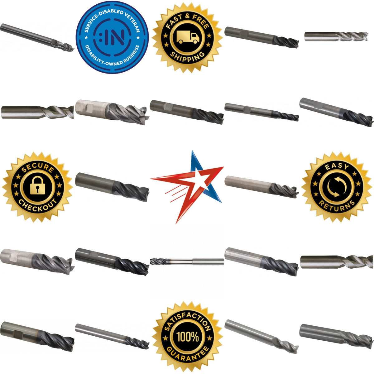 A selection of Kennametal products on GoVets