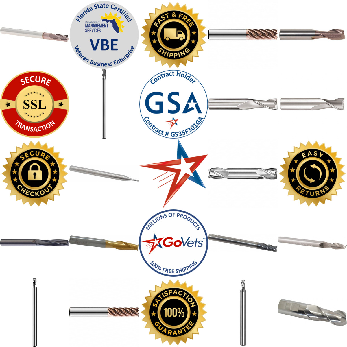 A selection of Sgs products on GoVets