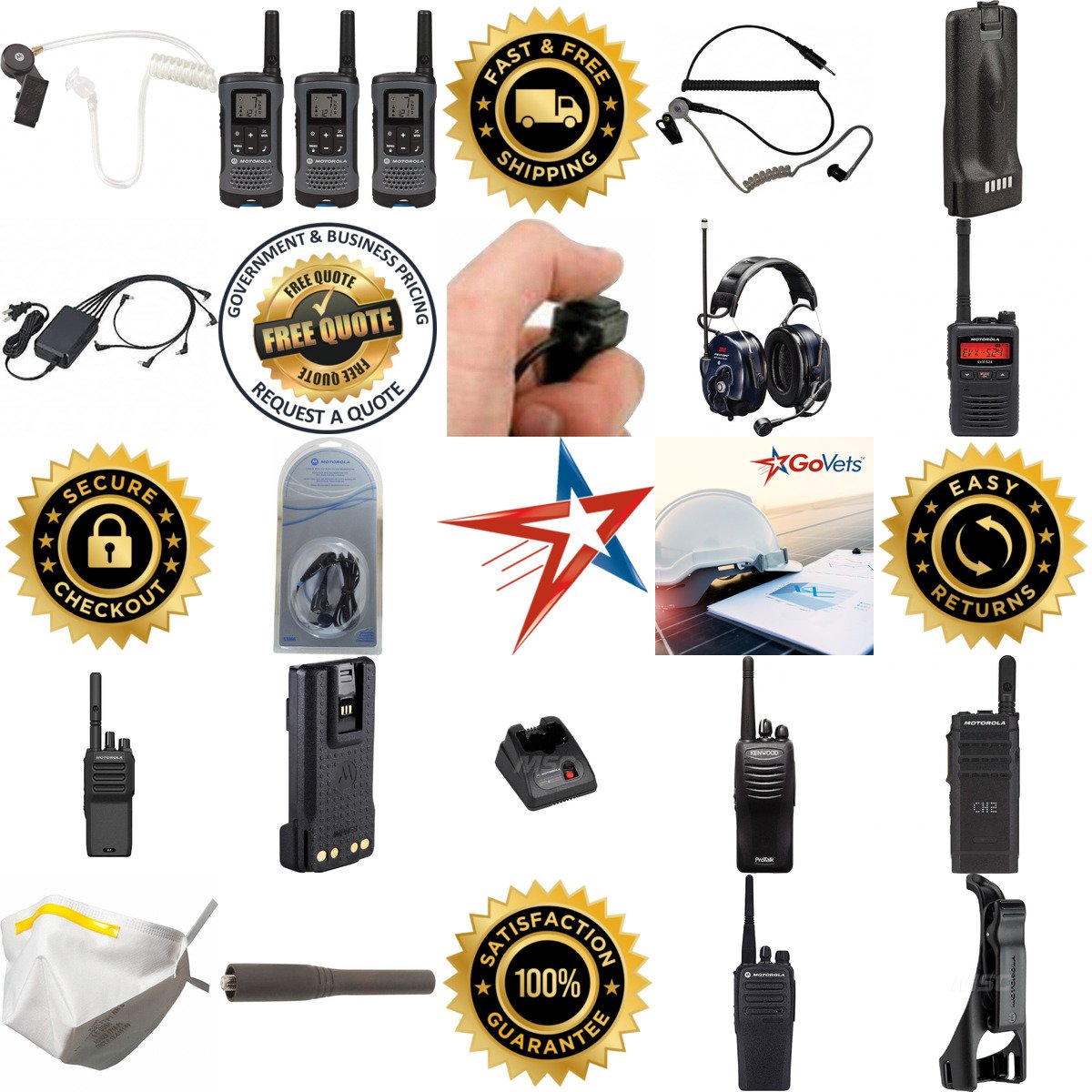 A selection of Radios products on GoVets