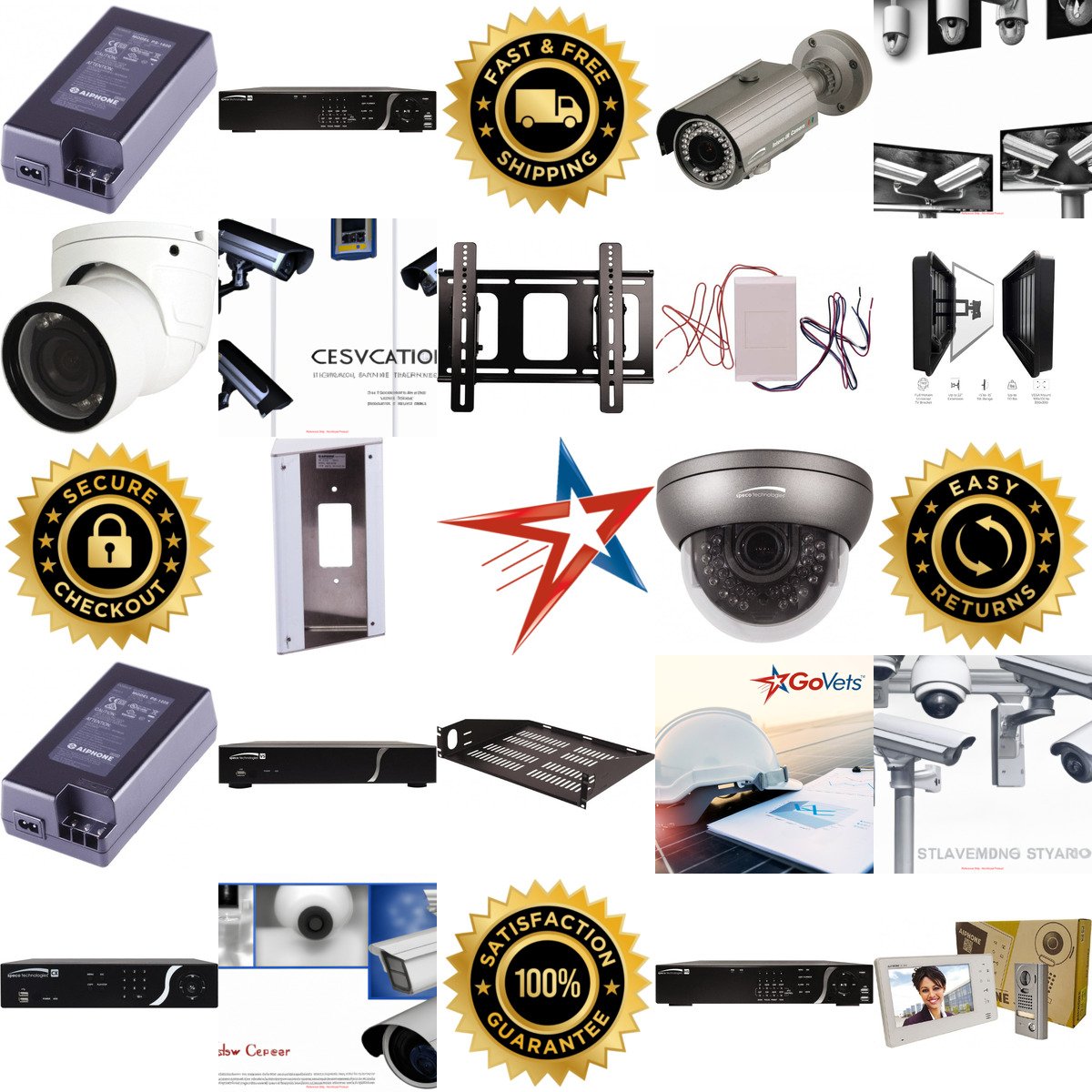 A selection of Security Cameras and Monitors products on GoVets