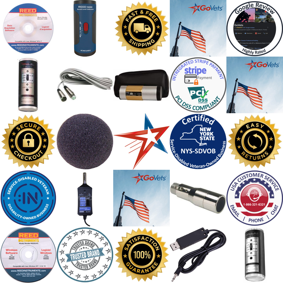 A selection of Sound Meter Accessories products on GoVets