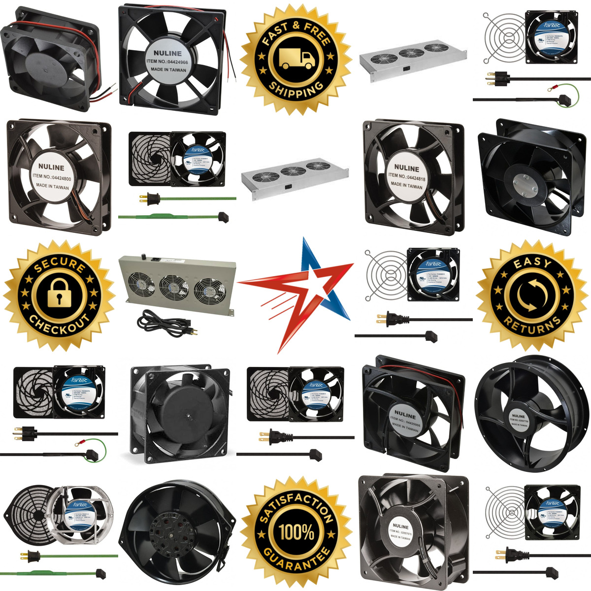 A selection of Equipment Cooling Fans products on GoVets