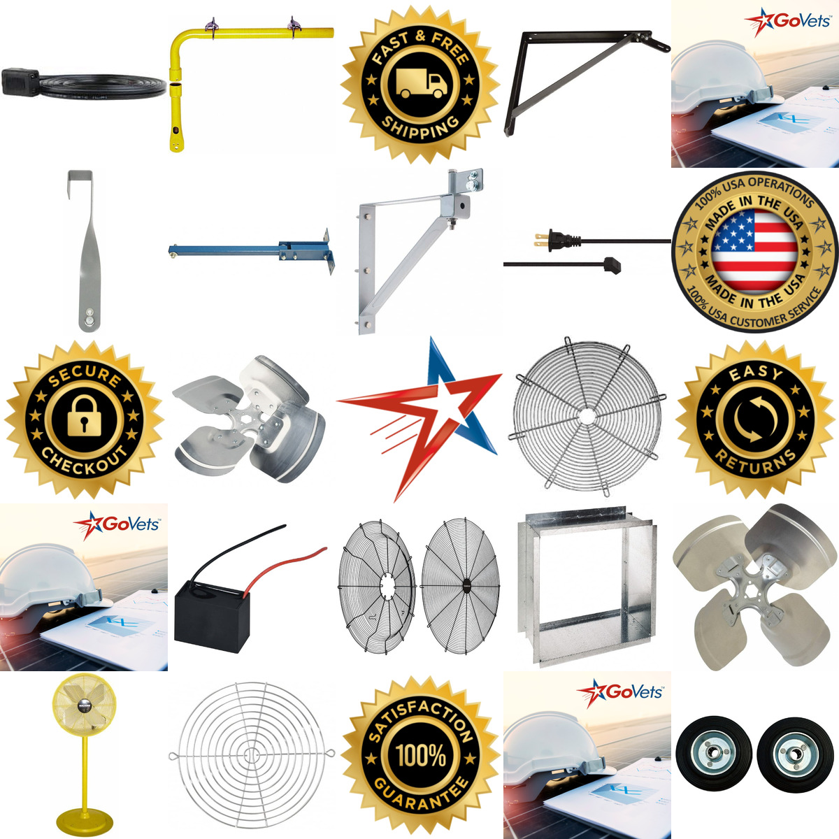 A selection of Fan Accessories and Replacement Blades products on GoVets