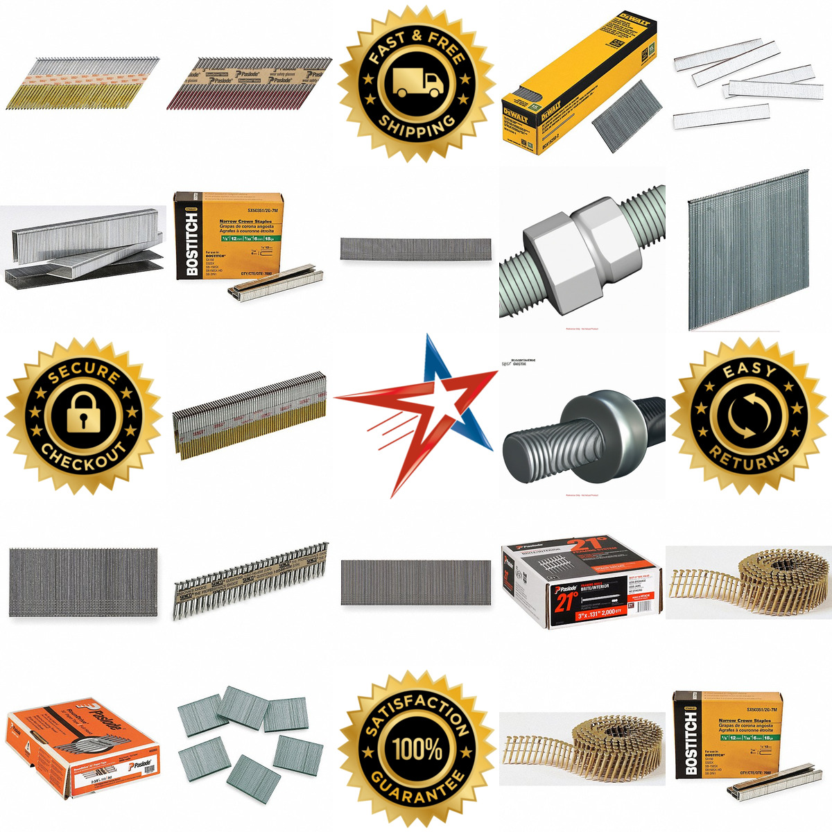 A selection of Pneumatic Fasteners products on GoVets