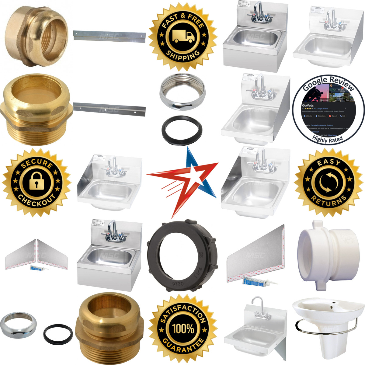 A selection of Sink Trap Fittings and Parts products on GoVets