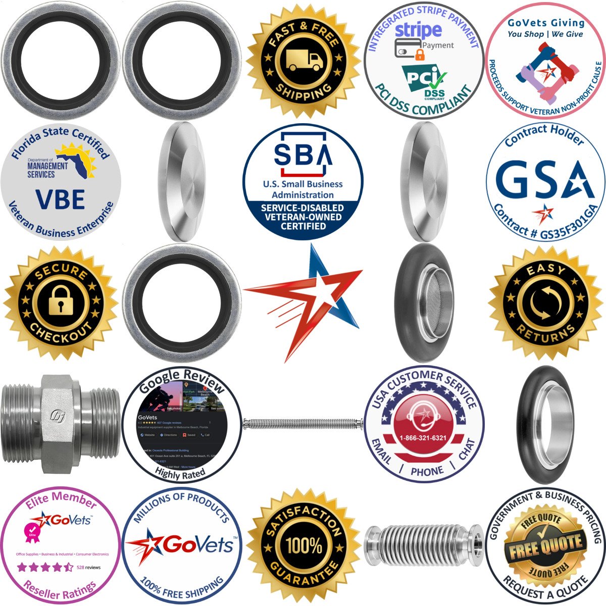 A selection of Tube Fitting Accessories products on GoVets