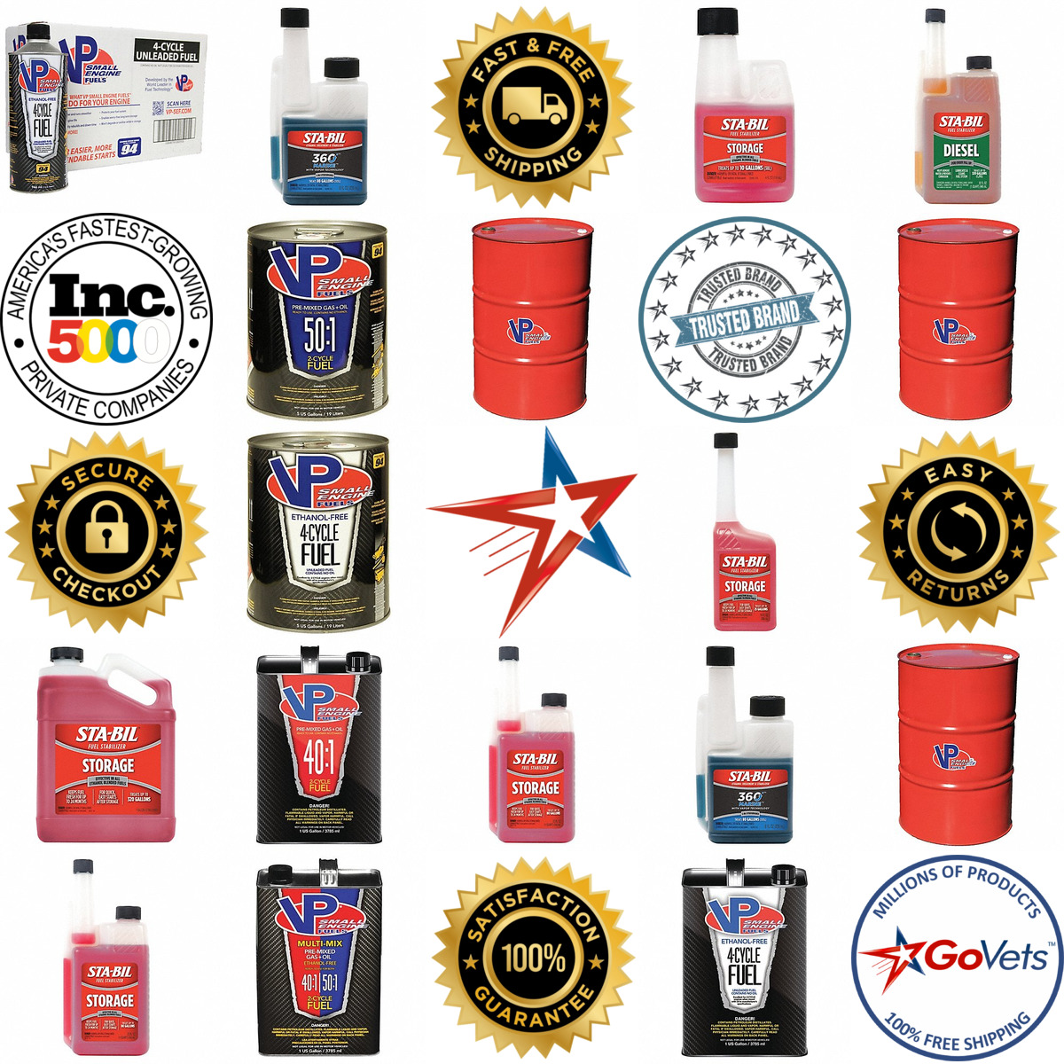 A selection of Fuel Stabilizers products on GoVets