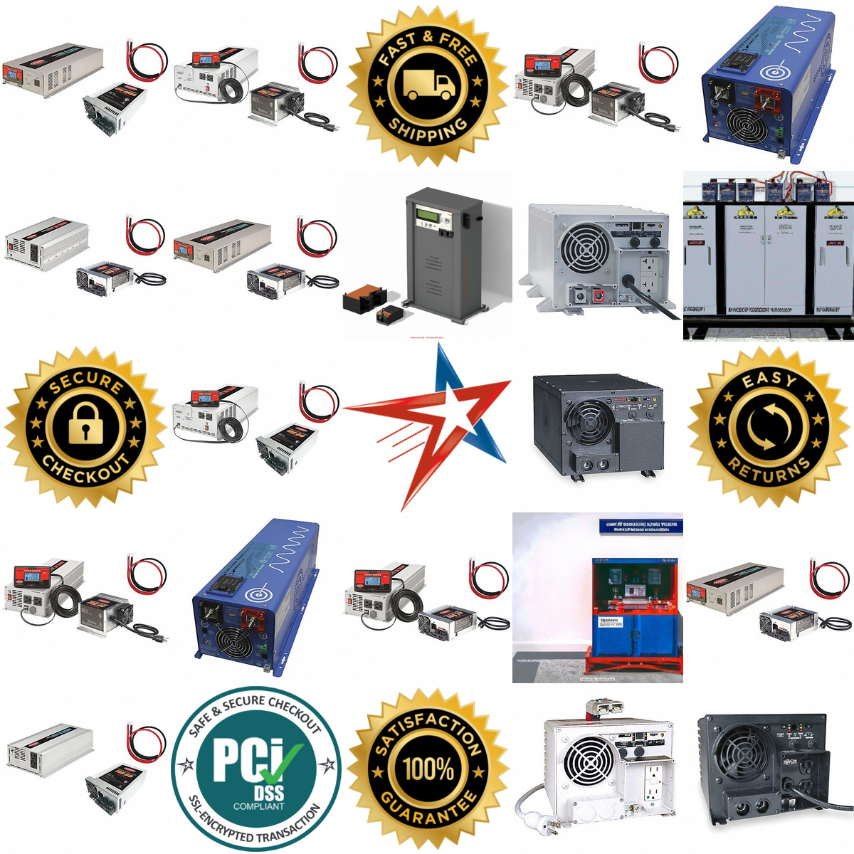 A selection of Battery Charger and Inverter Systems products on GoVets