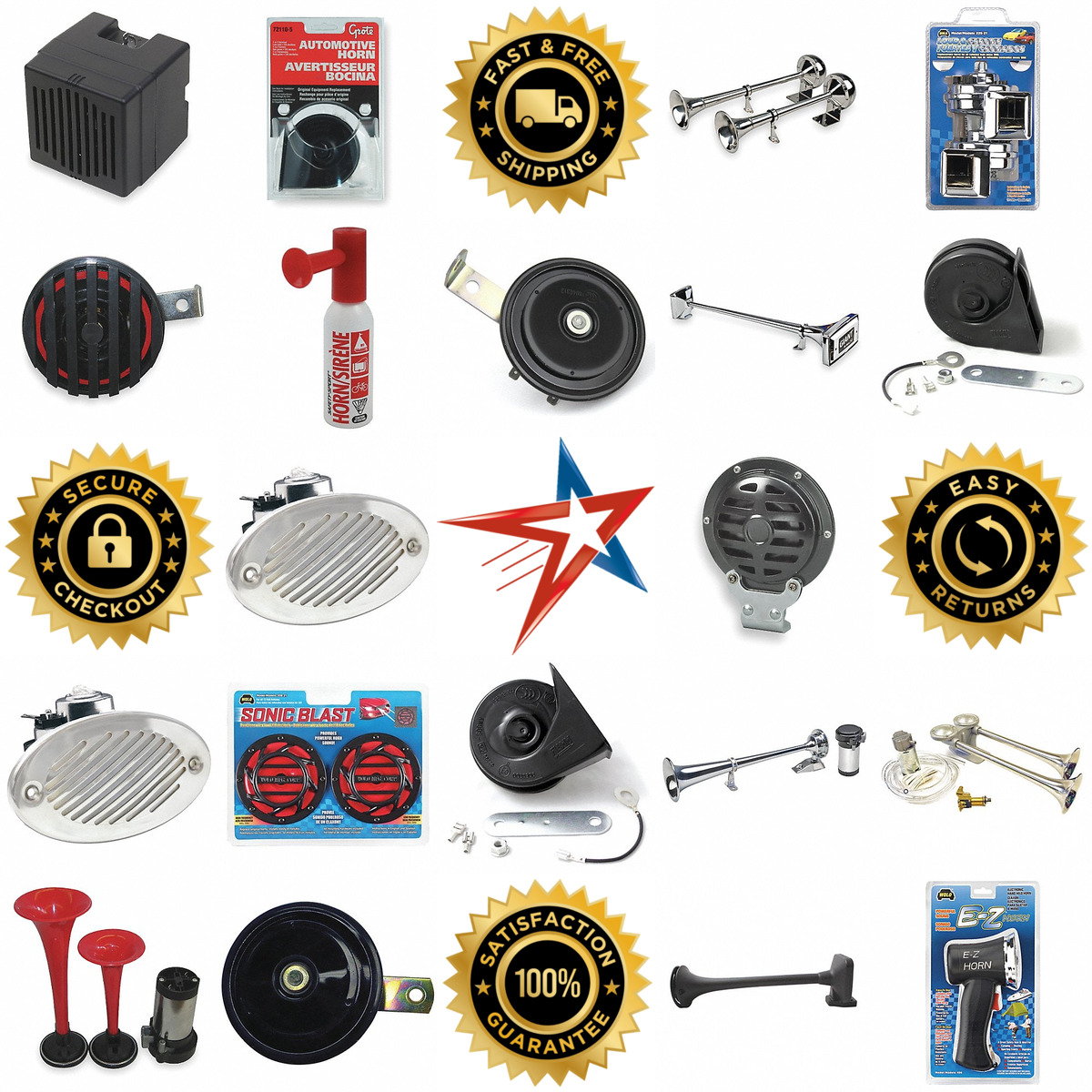 A selection of Horns products on GoVets