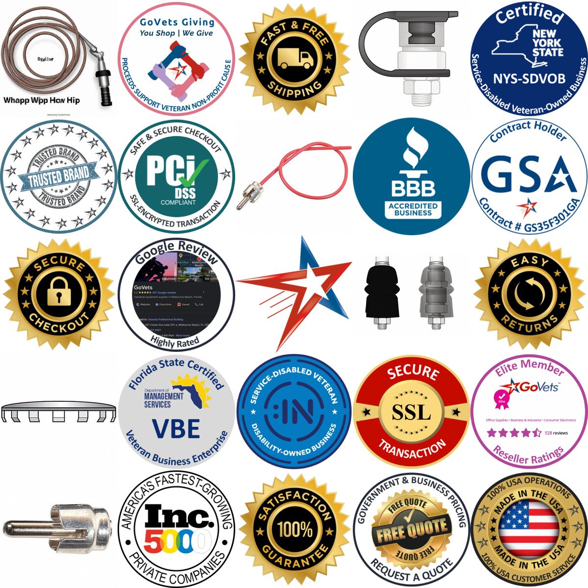 A selection of Warning Whip Accessories products on GoVets