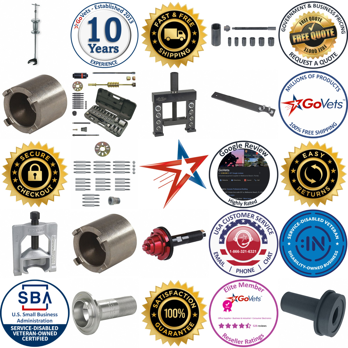 A selection of Drive Train Tools products on GoVets