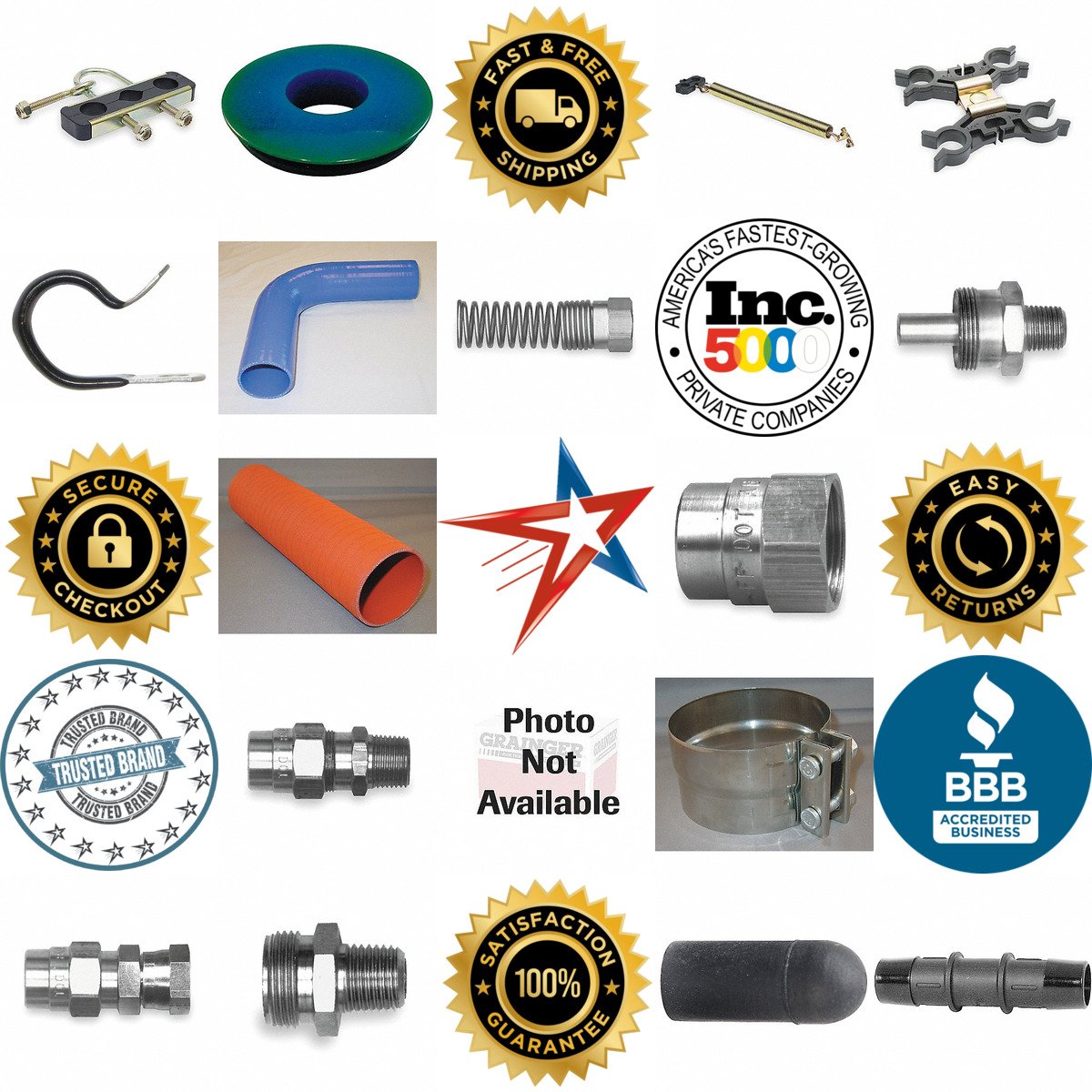 A selection of Rubber Hose Accessories products on GoVets