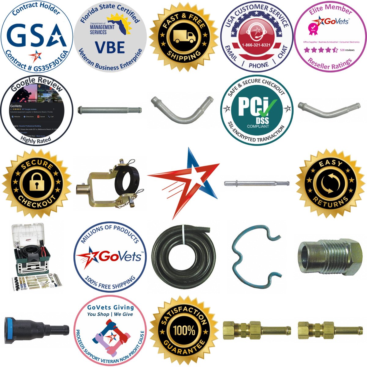 A selection of Transmission Connectors and Repair Accessories products on GoVets